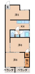 元寺町ビルの物件間取画像